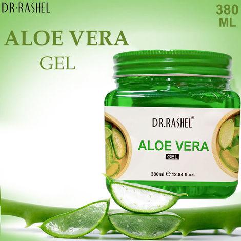 dr.rashel moisturizing aloe vera gel for all skin types (380 ml)