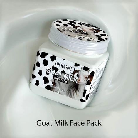 dr.rashel soothing goat milk face pack for all skin type (380 ml)