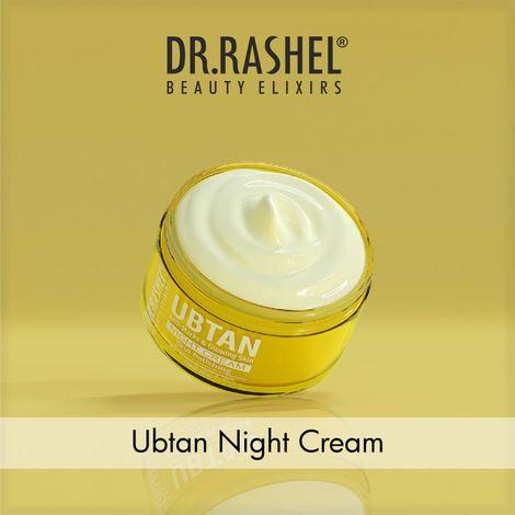 dr.rashel ubtan night cream for anti-marks and glowing skin (50gm)