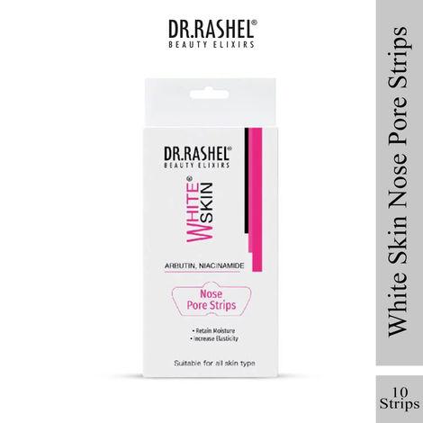 dr.rashel white skin nose pore strips with arbutin & niacinamide (10 strips)