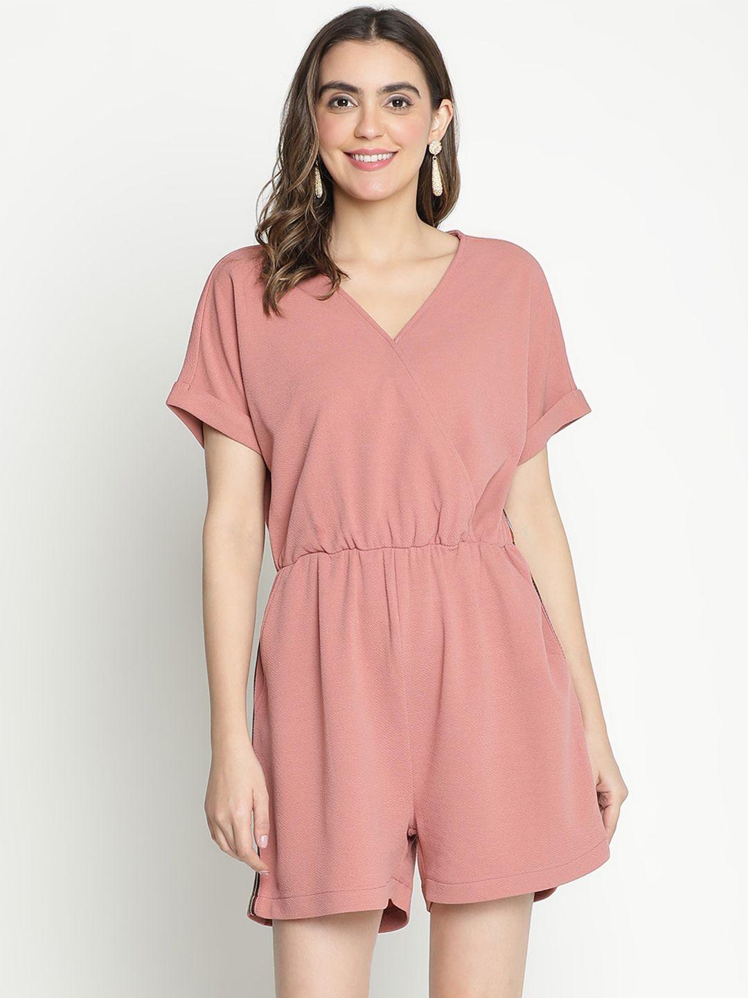 draax fashions v neck playsuit