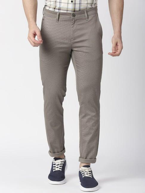 dragon hill grey slim fit trousers