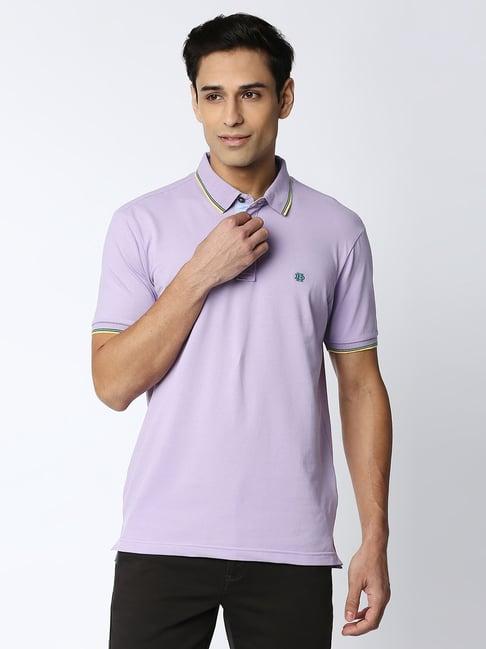 dragon hill lilac polo t-shirt