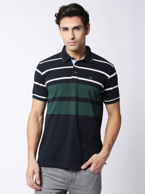 dragon hill multi slim fit striped polo t-shirt