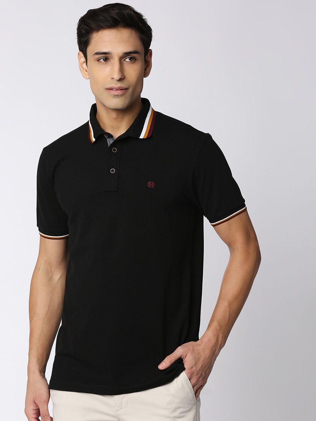 dragon hill polo collar slim fit t-shirt