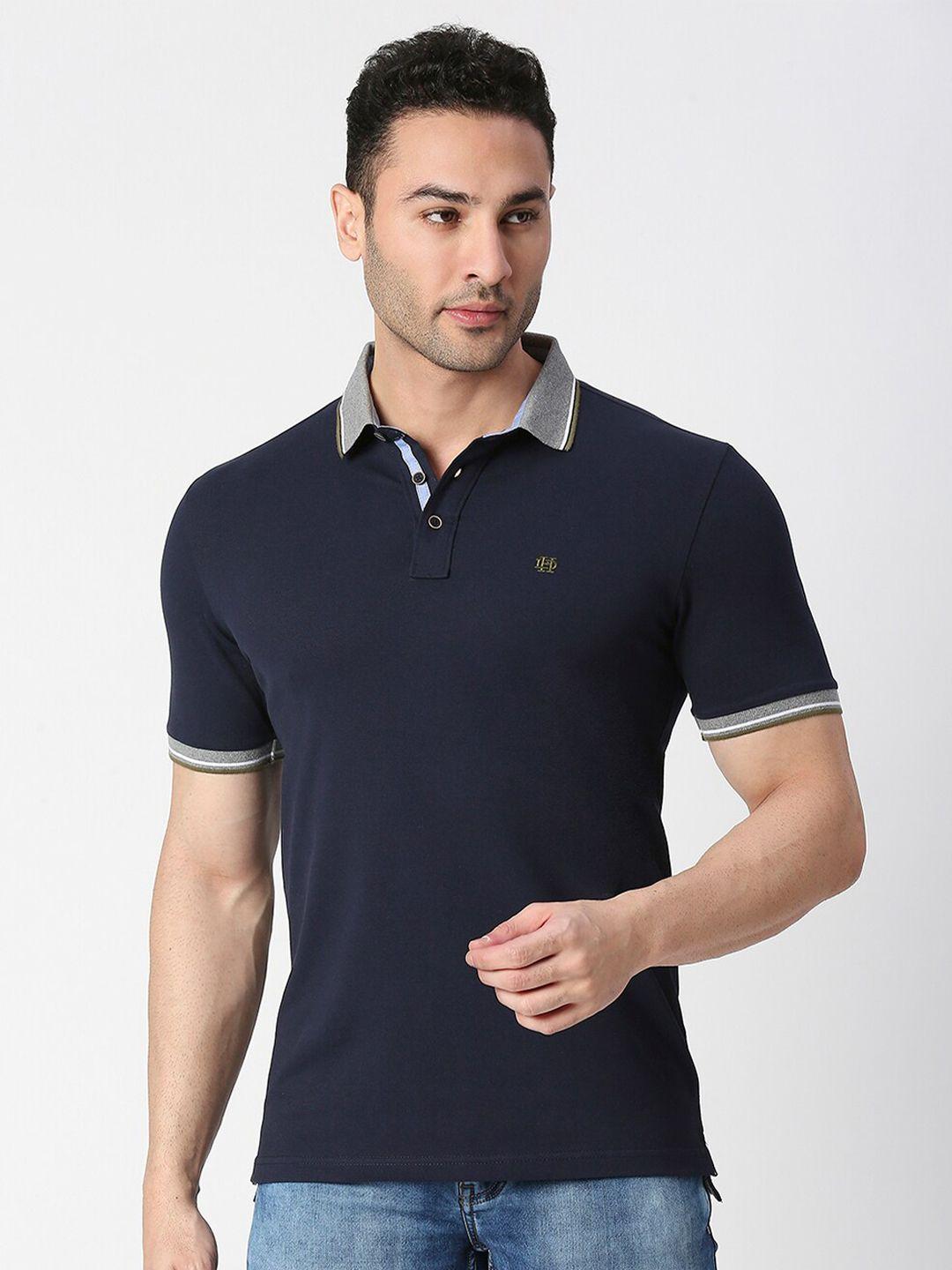 dragon hill polo collar slim fit t-shirt