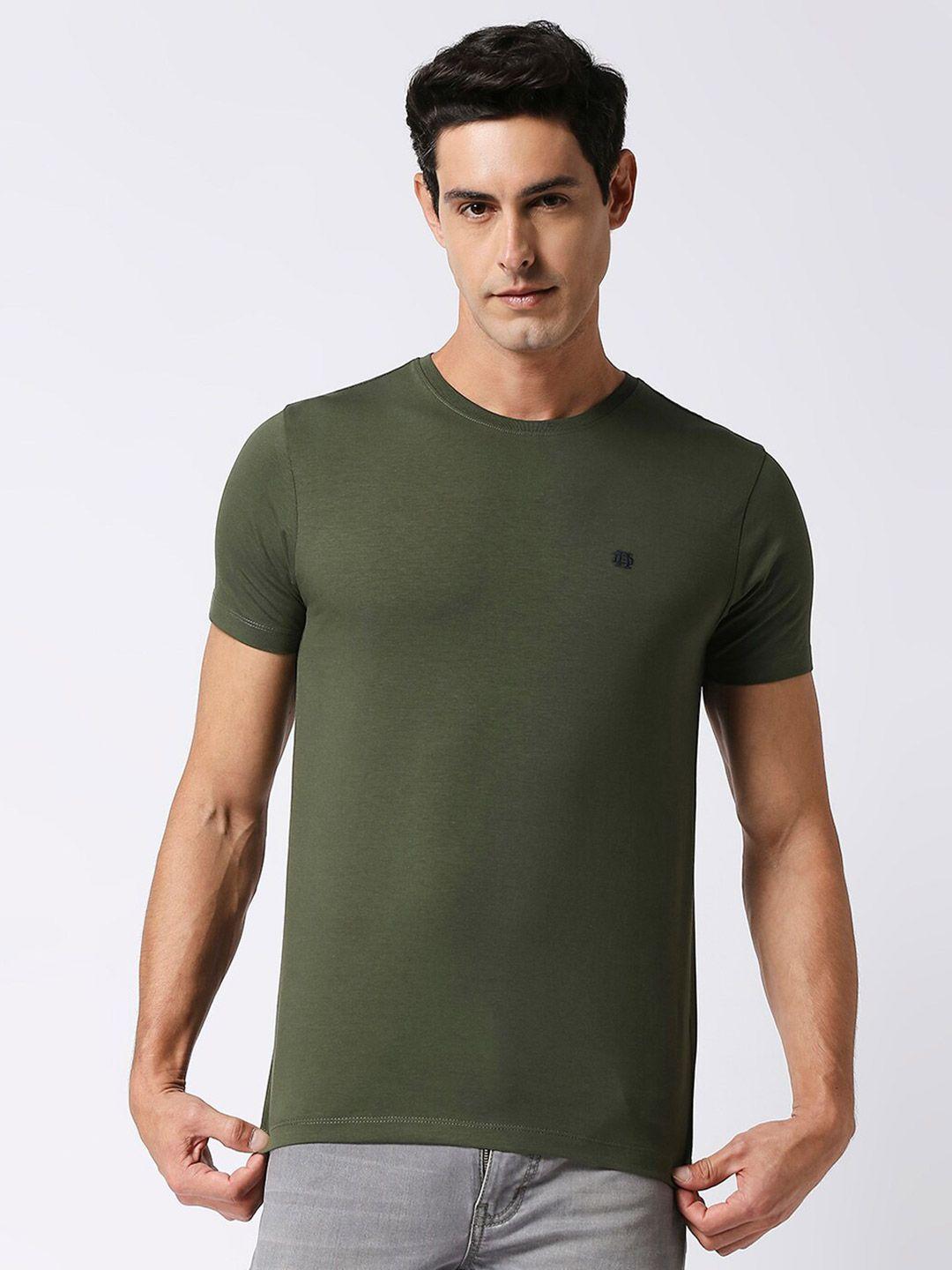 dragon hill round neck short sleeves slim fit t-shirt