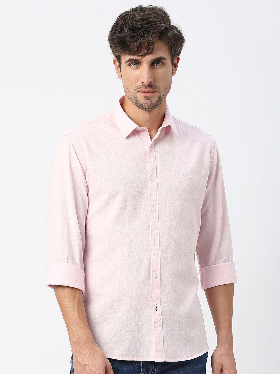 dragon hill slim fit cotton linen casual shirt