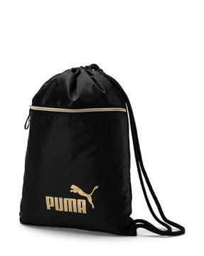 drawstring gym bag with branding