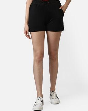 drawstring waist city shorts