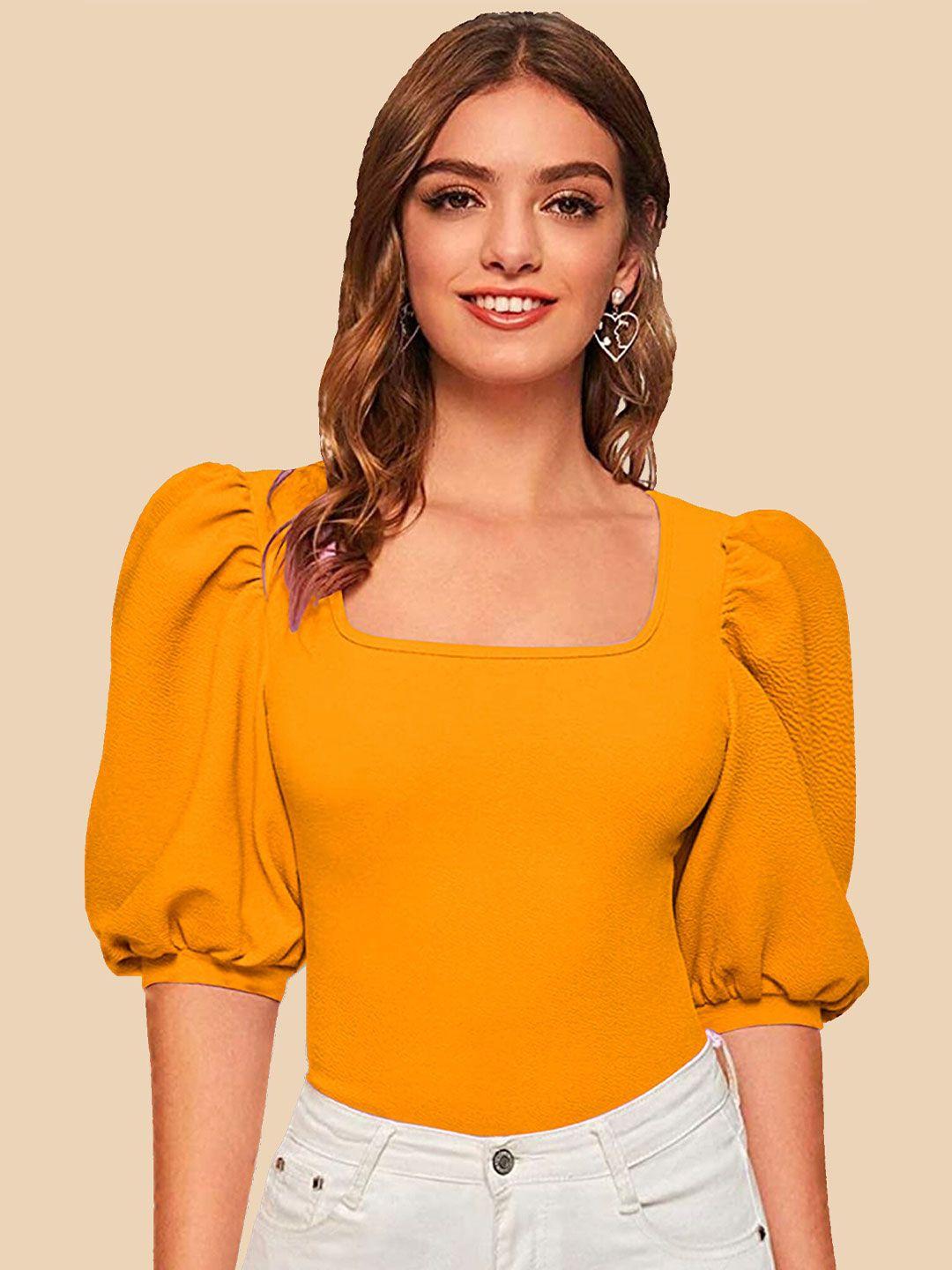 dream beauty fashion puff sleeve top