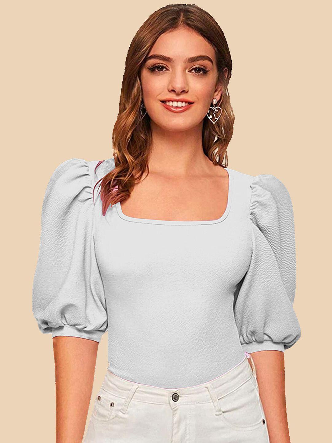 dream beauty fashion puff sleeve top