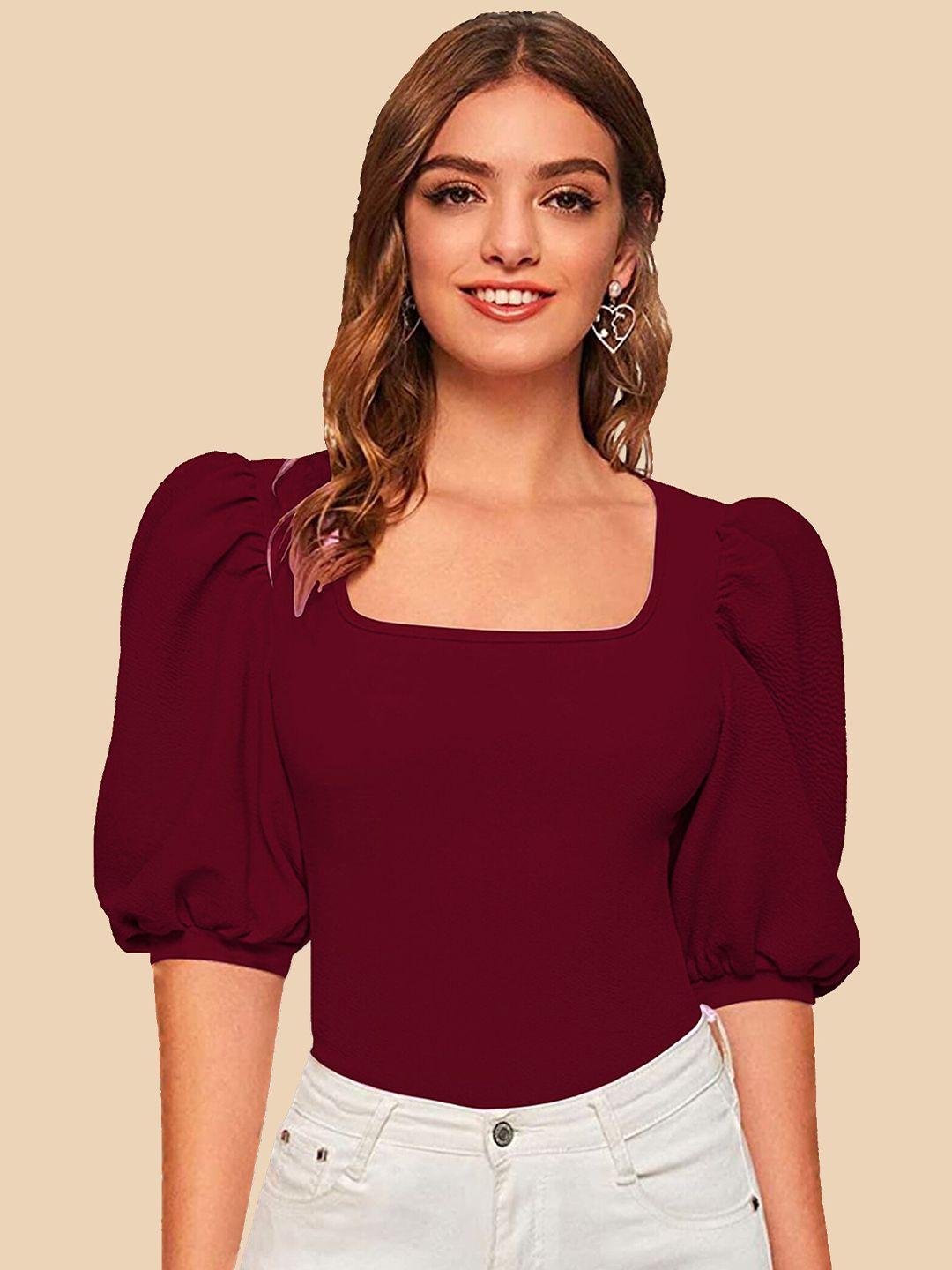 dream beauty fashion puff sleeve top