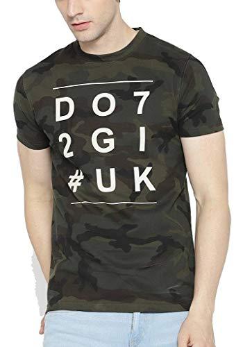 dream of glory inc. men's regular fit t-shirt (camouflage, m)