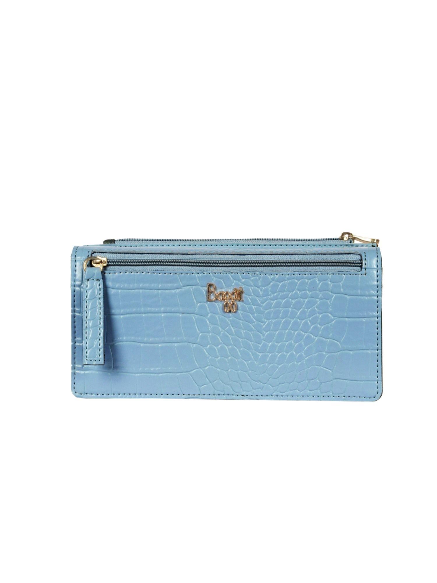 dreamy blue large wallet
