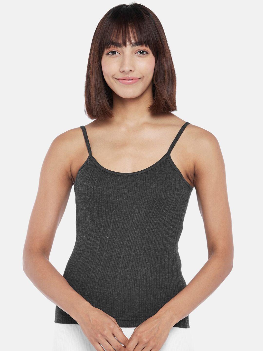 dreamz by pantaloons grey self-striped camisole 8905500118311