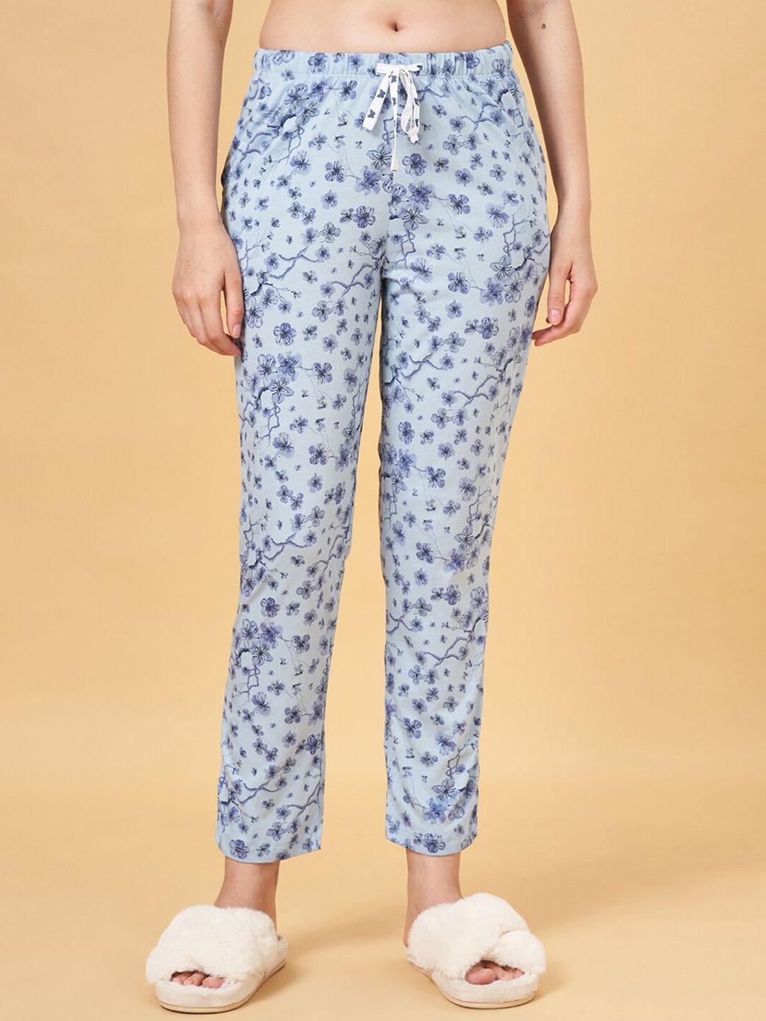 dreamz by pantaloons women floral printed cotton lounge pants