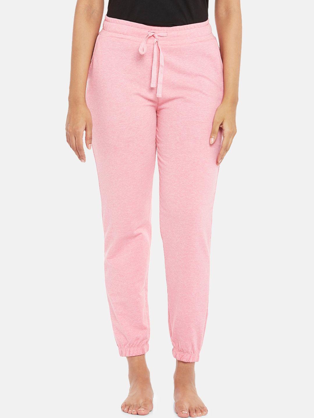 dreamz by pantaloons women pink solid joggers