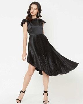 dress with textured detail