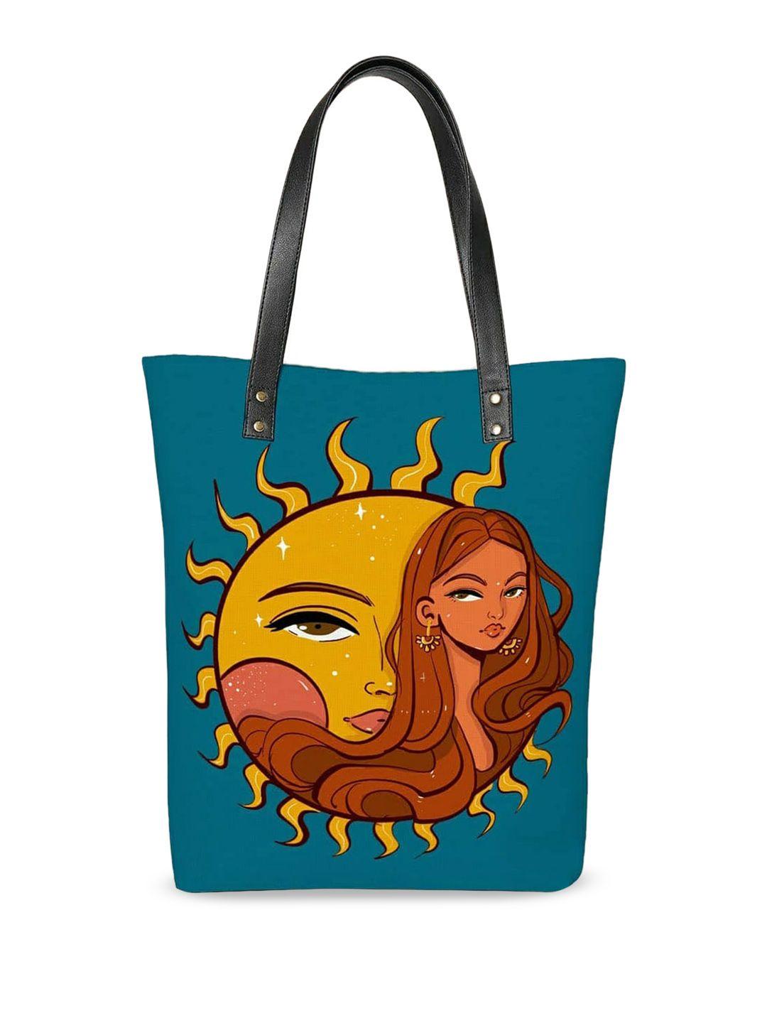 dressberry graphic printed shopper tote bag