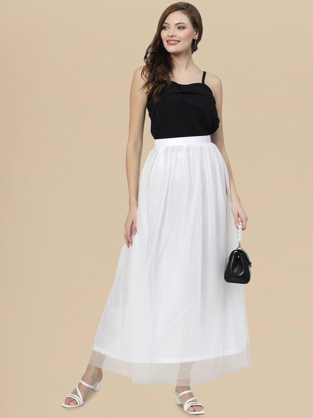 dressberry maxi length a-line skirt