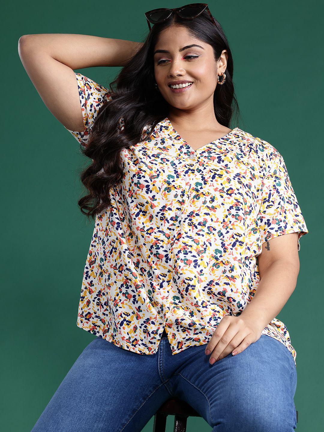dressberry plus size printed top