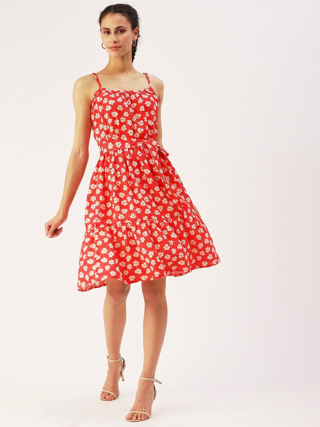 dressberry shoulder straps floral dress