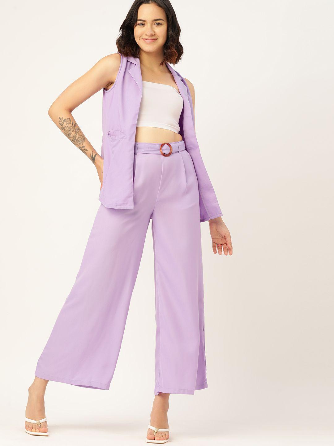 dressberry wide leg co-ords with belt