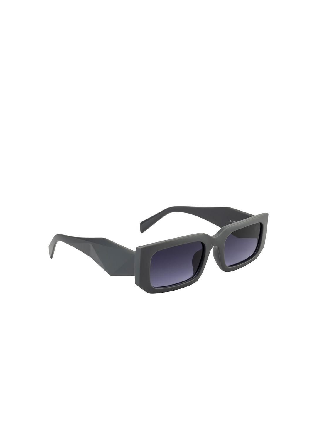 dressberry women grey lens & black rectangle sunglasses db-jl9280-c2