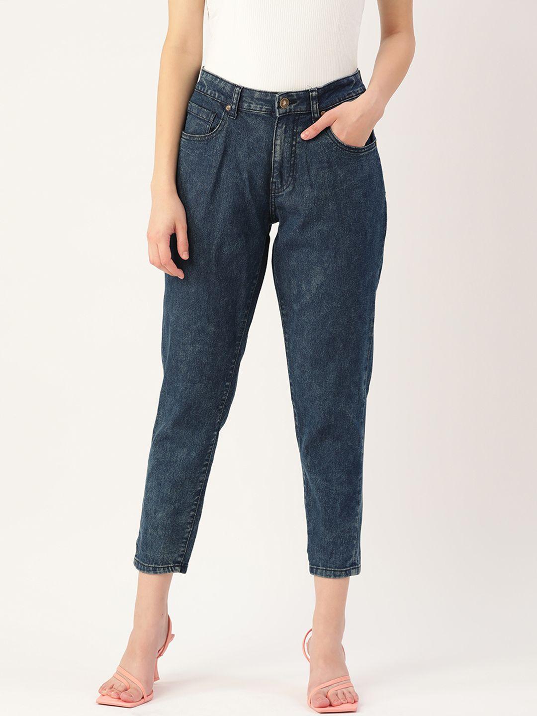 dressberry-women-navy-blue-stretchable-jeans