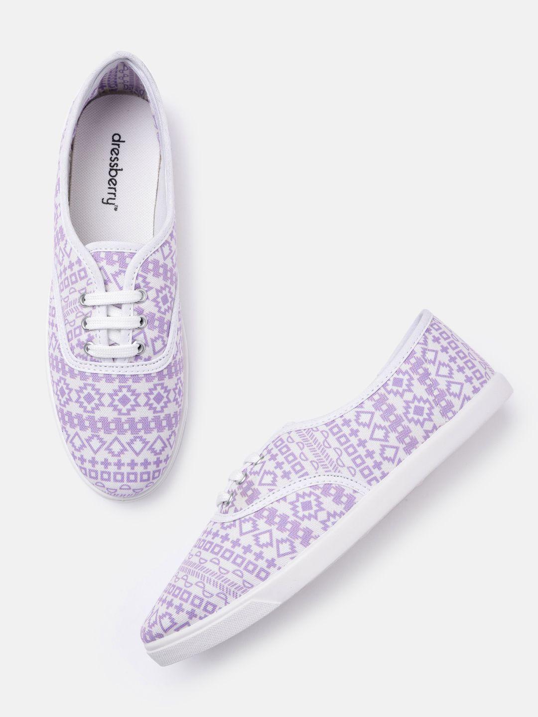 dressberry women printed slip-on sneakers