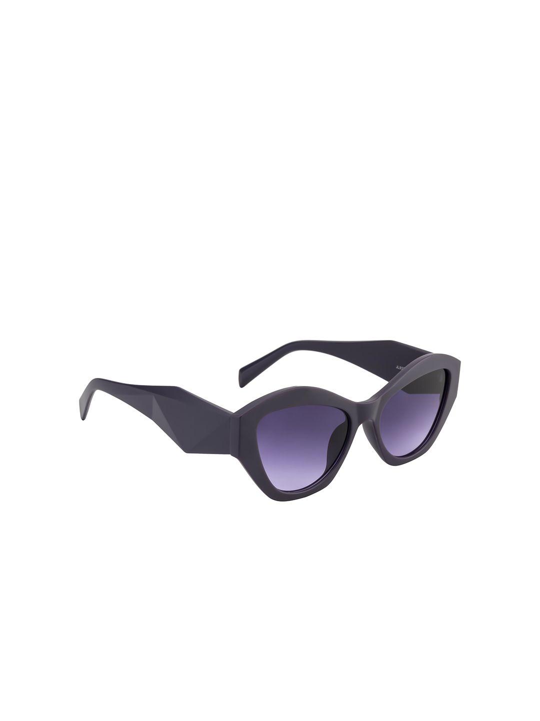 dressberry women purple lens & cateye sunglasses with uv protected lens db-jl9276-c4