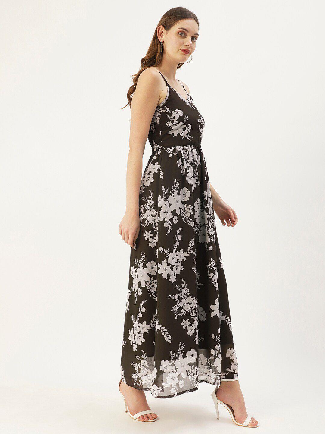 dressberry floral georgette maxi dress
