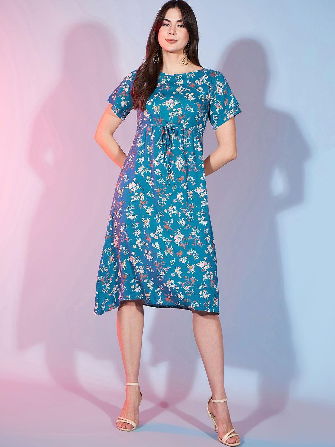 dressberry floral print empire dress