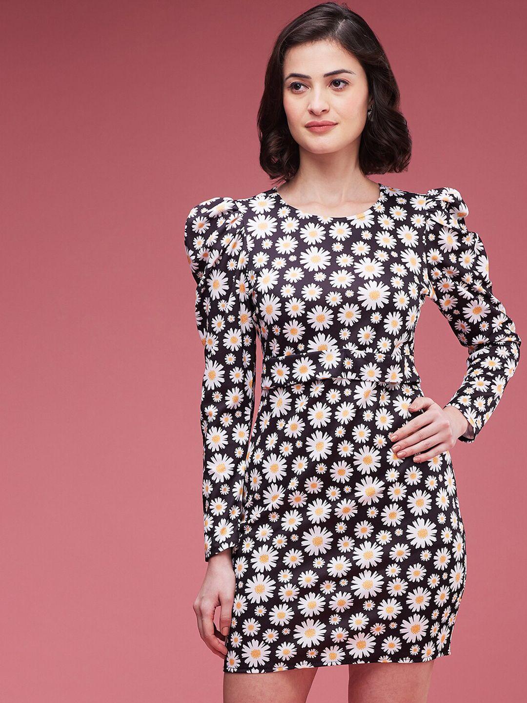 dressberry floral print sheath dress