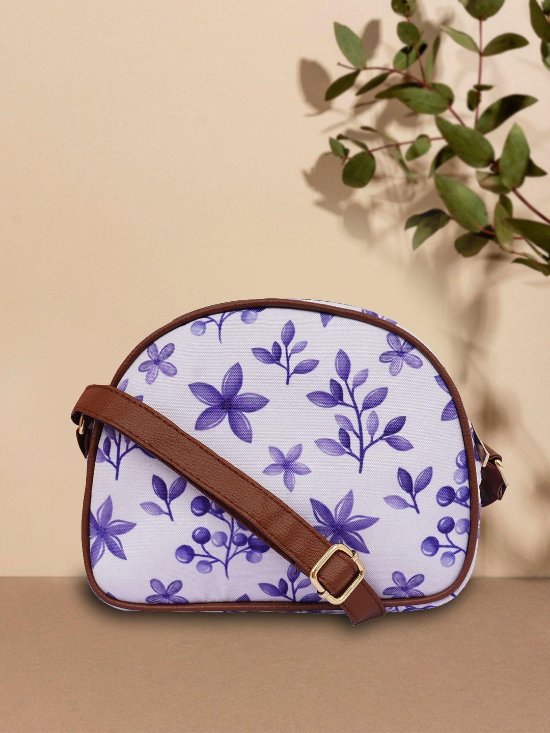dressberry floral printed swagger sling bag