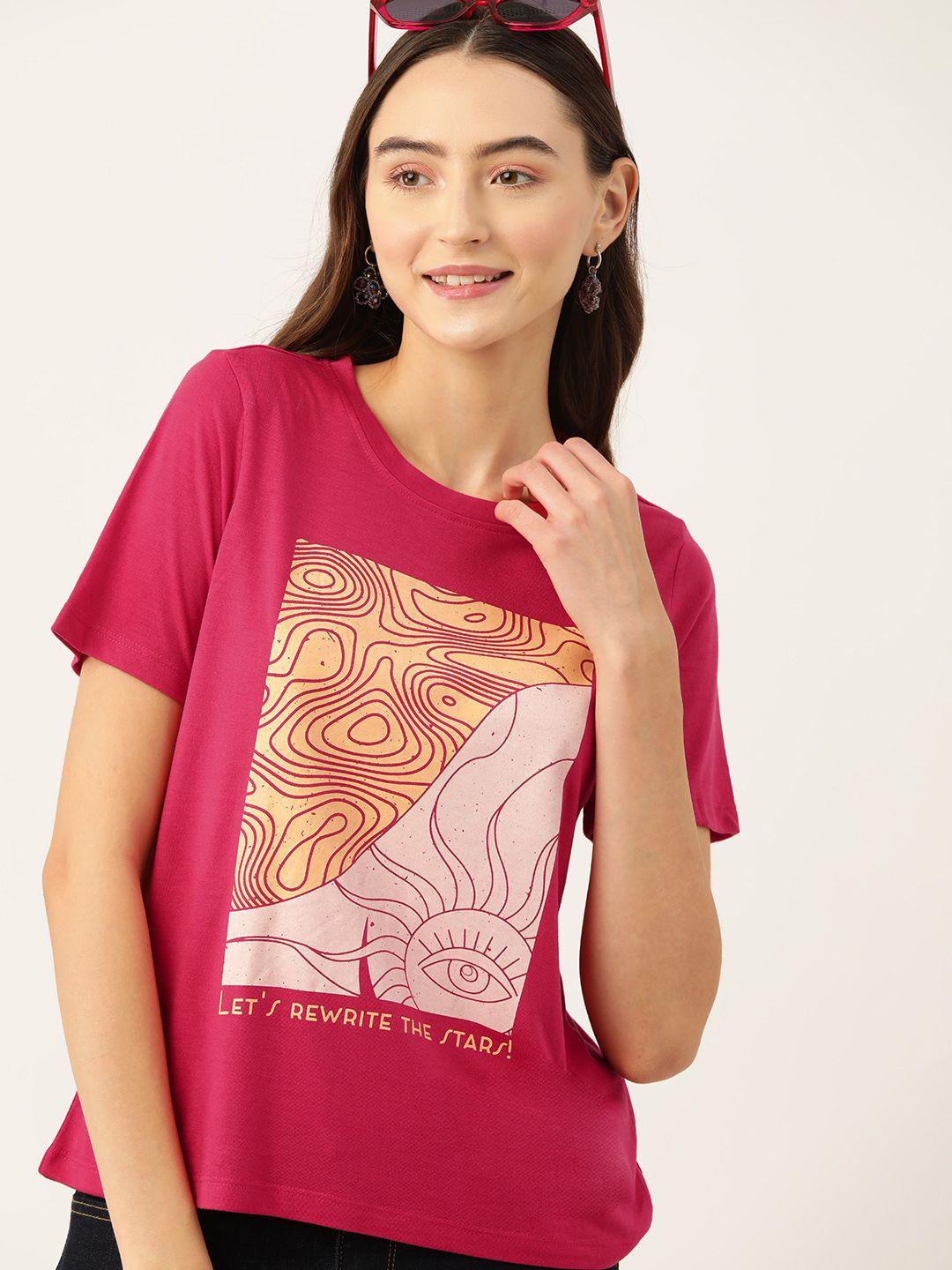 dressberry graphic printed t-shirt
