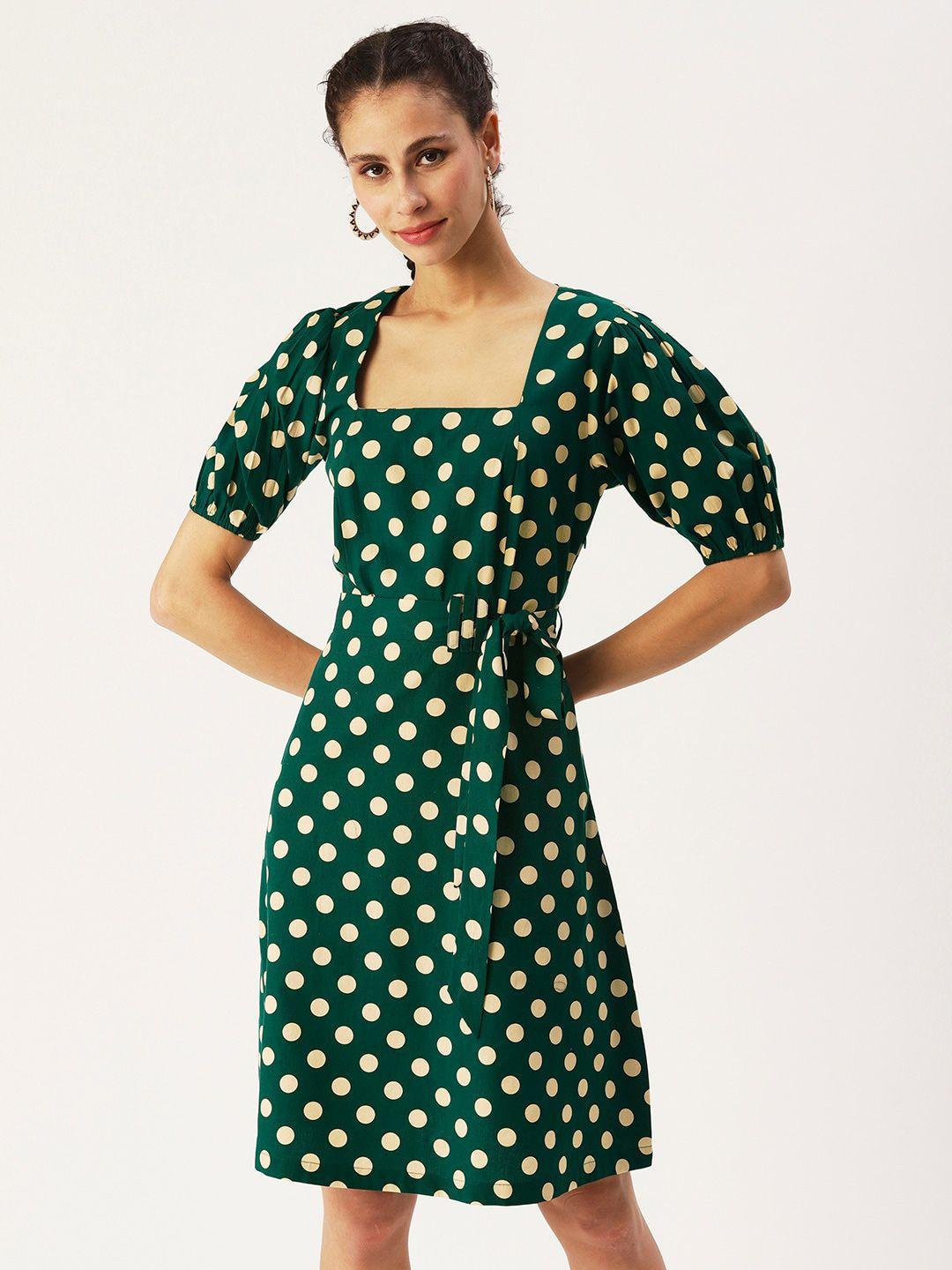 dressberry green sheath dress