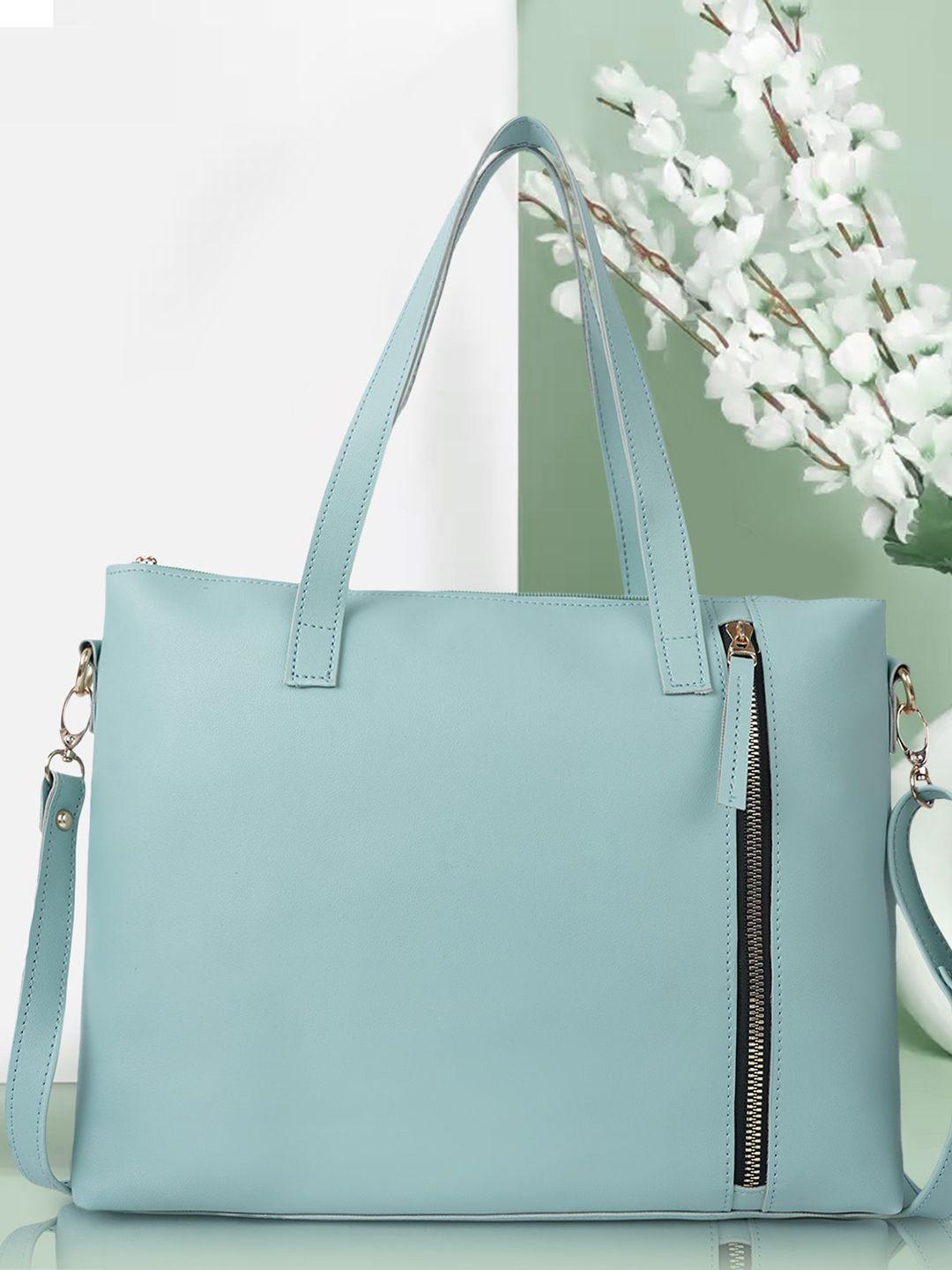 dressberry green structured handheld bag