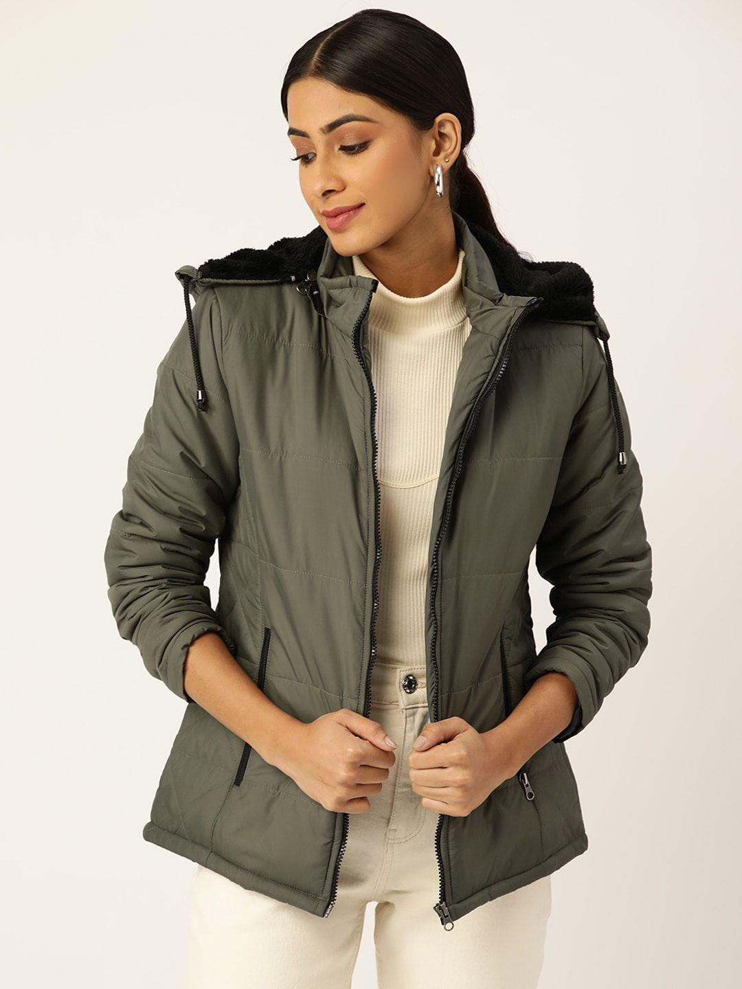 dressberry hooded padded jacket