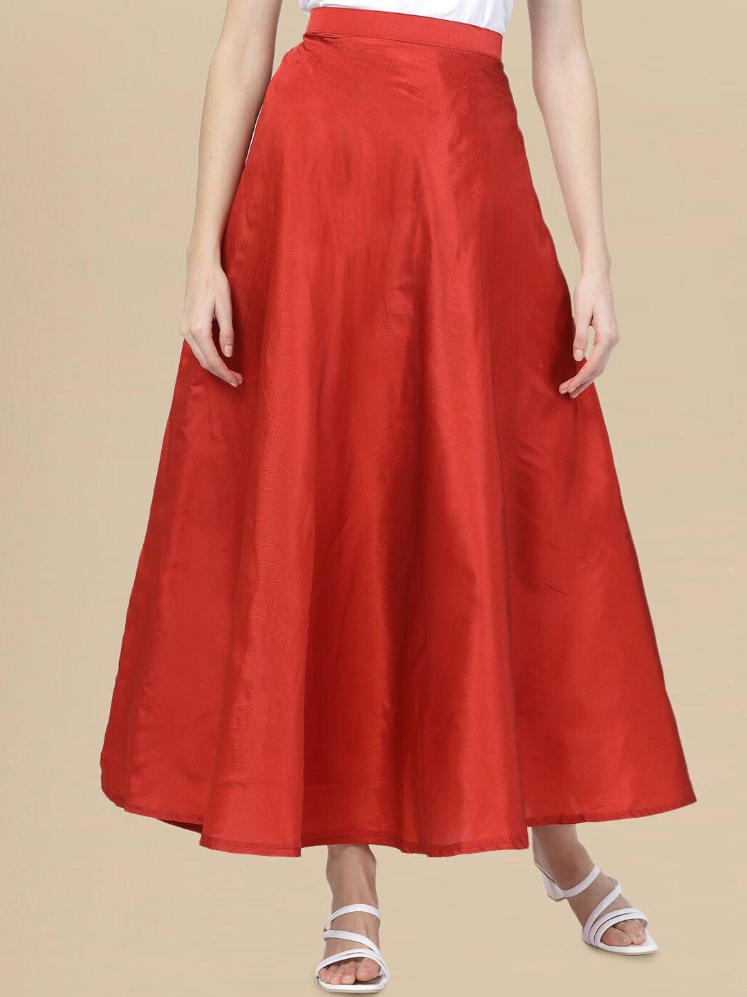 dressberry midi length flared skirt