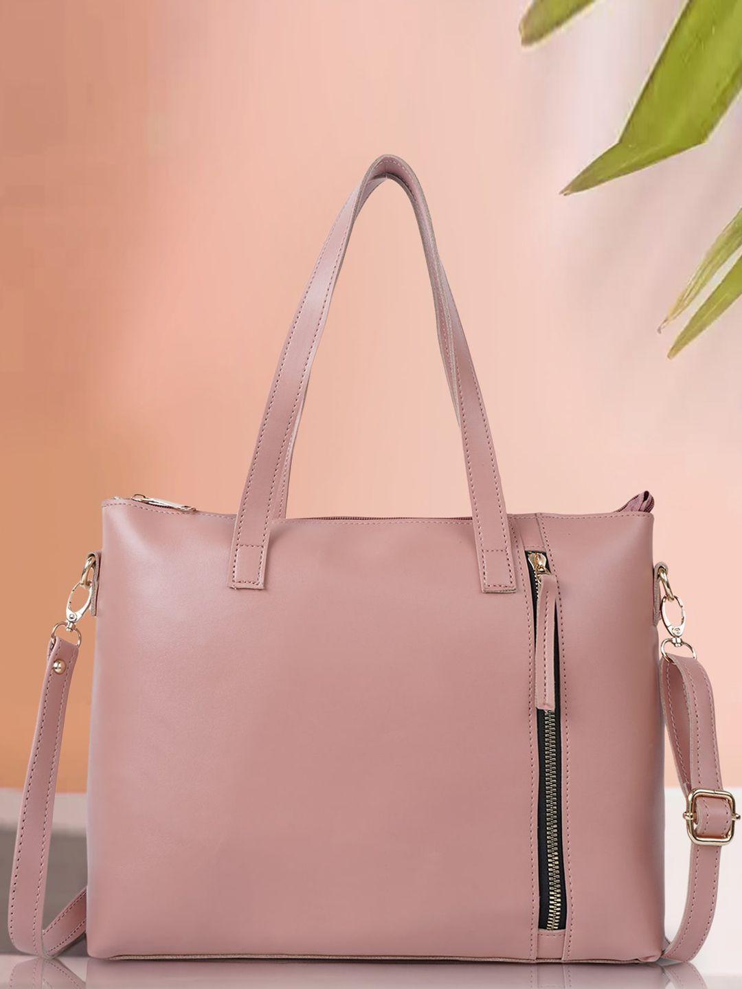 dressberry pink structured shoulder bag