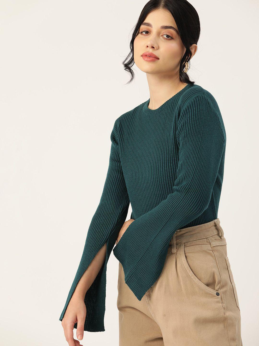 dressberry pure acrylic ribbed pullover