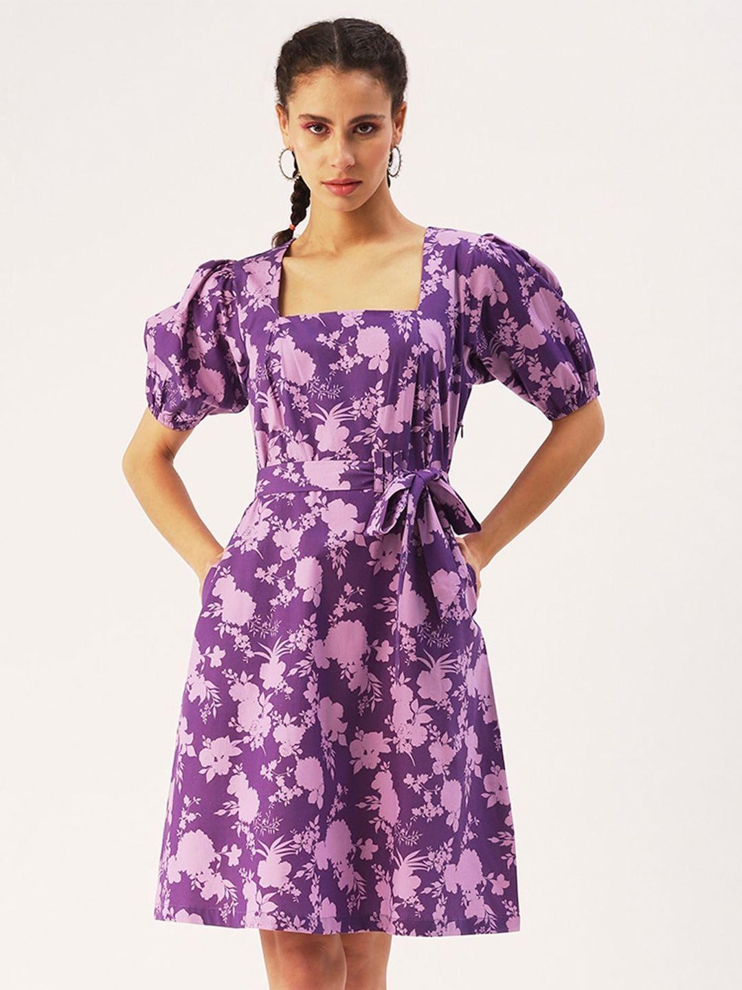 dressberry purple floral dress