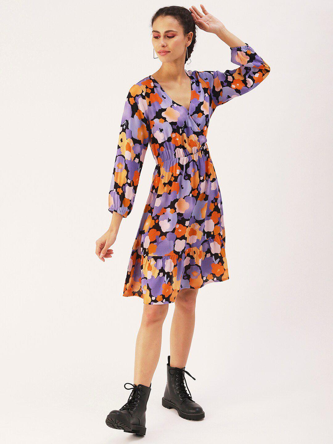 dressberry purple floral dress