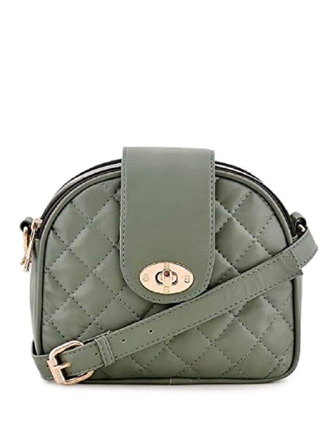 dressberry structured sling bag with quilted