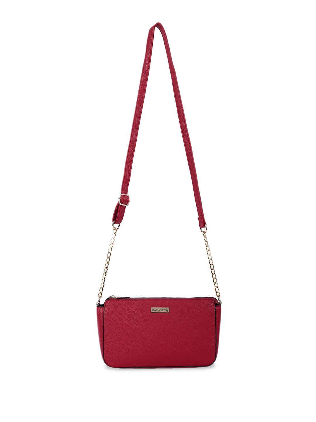 dressberry structured sling bag