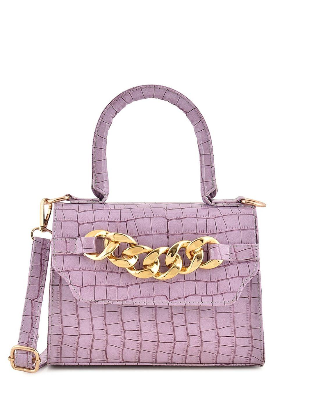 dressberry textured structured handheld bag