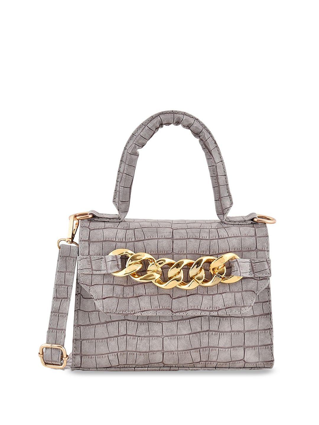 dressberry textured structured handheld bag