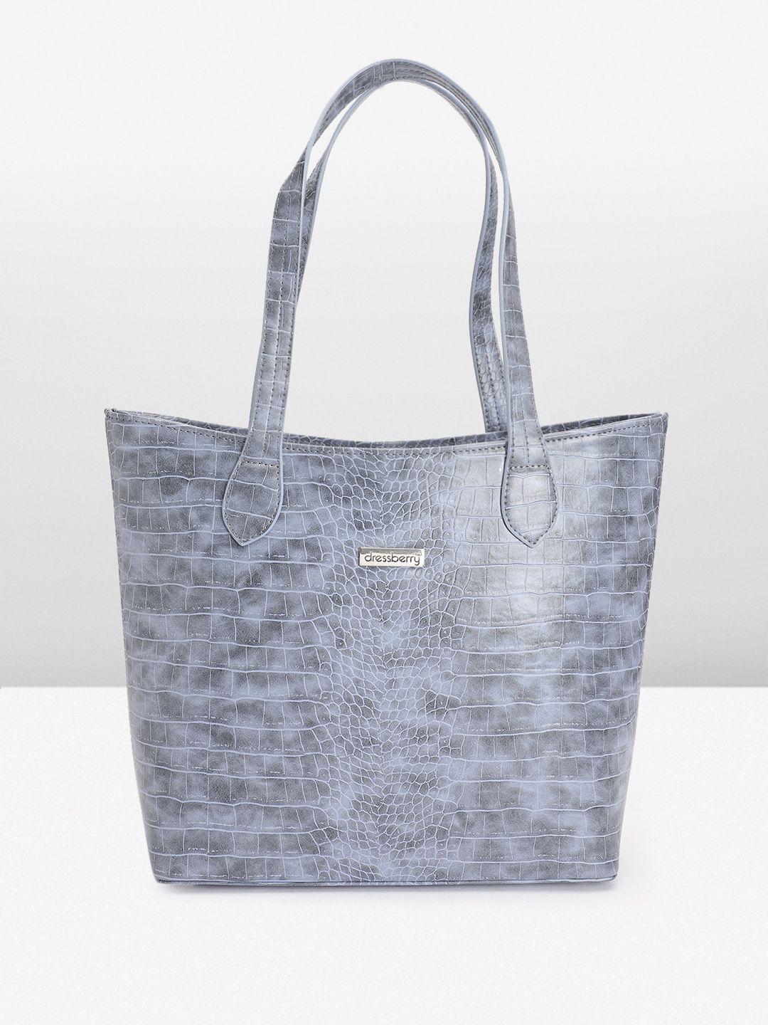 dressberry textured structured tote bag